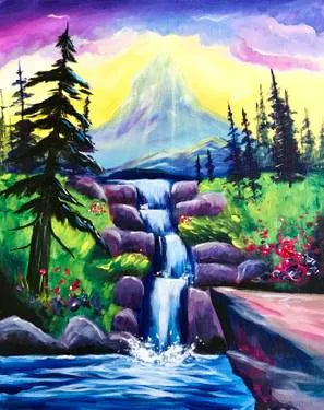 Mystic Mountain Waterfall