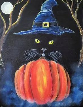 Halloween Feline Trickery