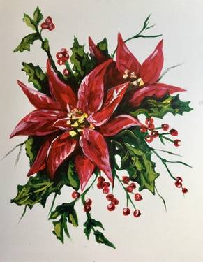 Pretty Poinsettias