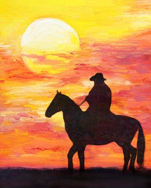 Sunset Cowboy