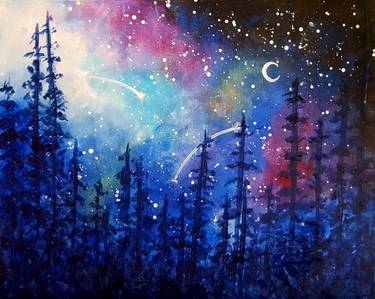 Galaxy in the Pines