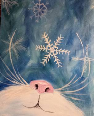 Snowflake Kitten – Joyce of Art