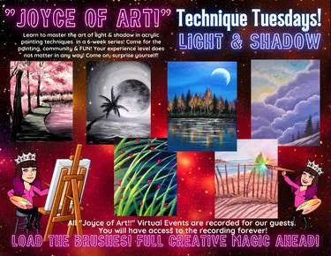 Acrylic Magic Light & Shadow Series – Joyce of Art