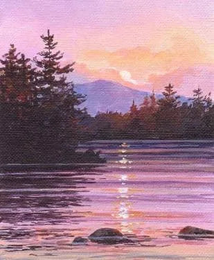 Beautiful Sunset on the Lake